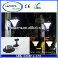 24LEDS waterproof solar powered garden fence yard pathway LED Outdoor Wall Mount Light JD-SLW128A24LEDS